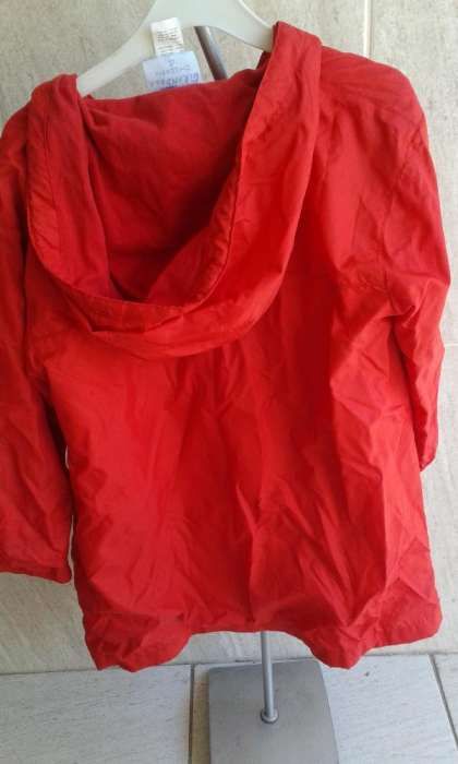 Parka vermelho para menina Girandola