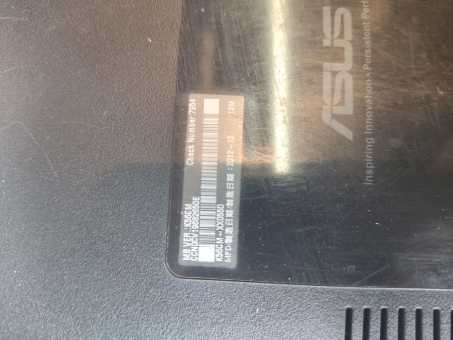 Ноутбук Asus 540  на запчастини