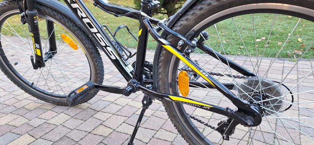 Kross Hexagon JR 1.0 M24 S czarno_srebrno_żółty