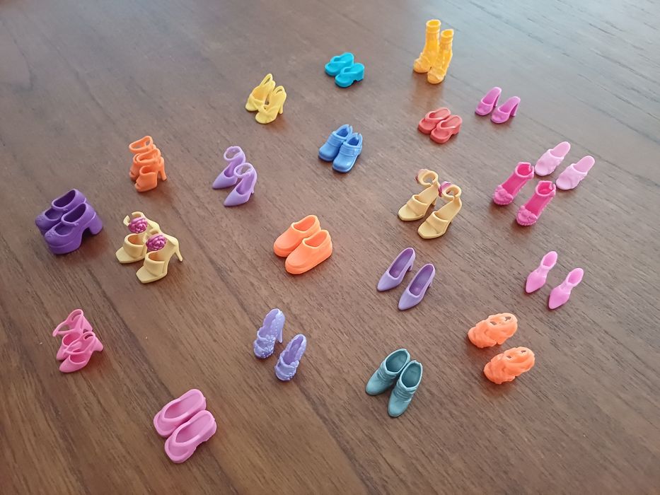 Sapatos da Barbie