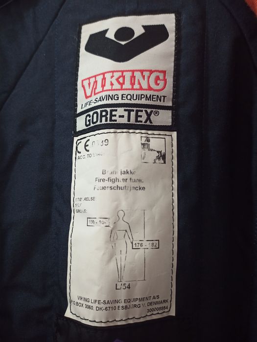 Casaco nomex laranja em gore-tex