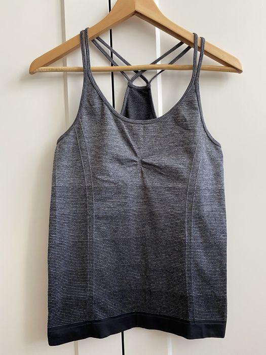 Crivit top sportowy S koszulka szara na silownie