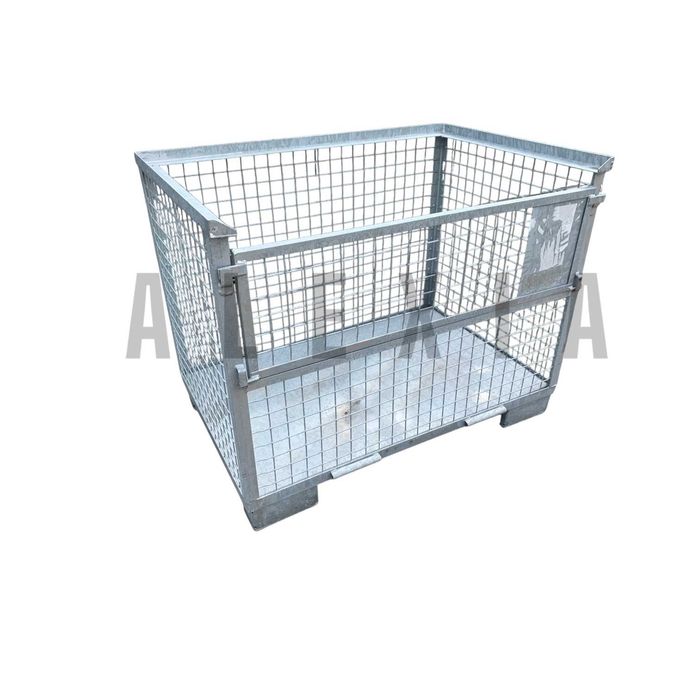 Kosze metalowe gitterbox galwanizowane ocynk giterbox skrzyniopalety