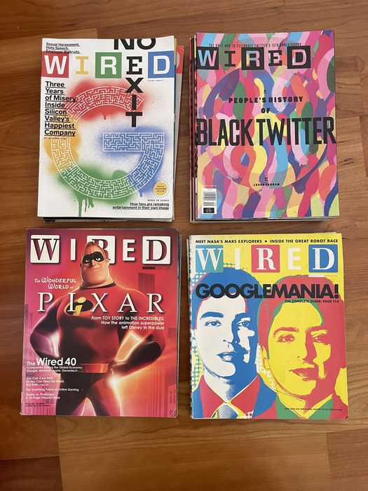 Revistas Wired 2004 a 2021