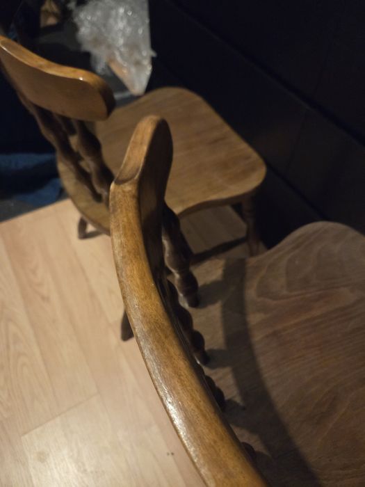 Stare krzesła krzesło PRL cena za dwa Poznań Piła