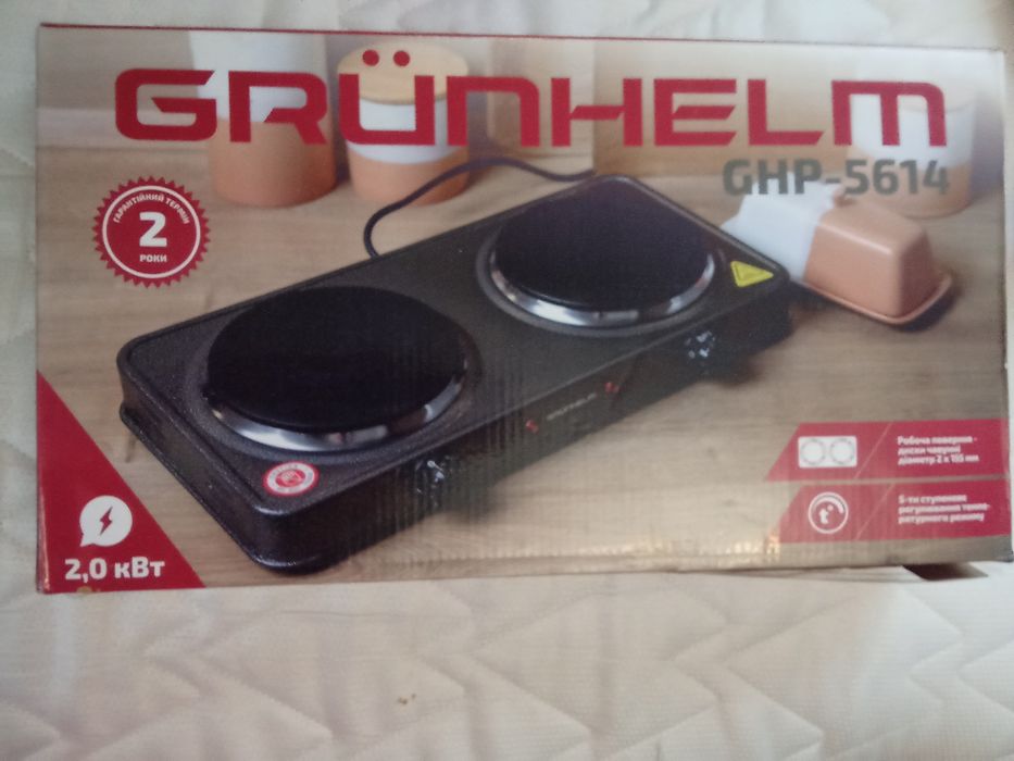 Электроплитка новая.