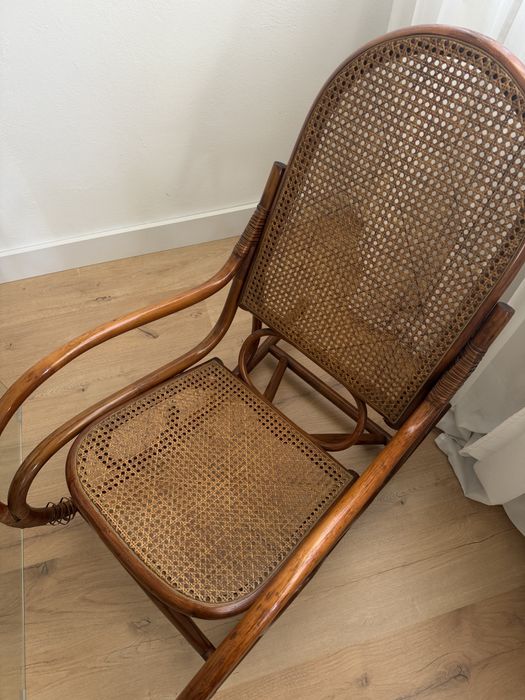 Cadeira baloiço vintage