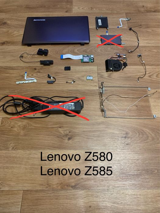 Lenovo G580/G585/Z580/Z585/G570/G575/Z570/Z575  по запчастинам
