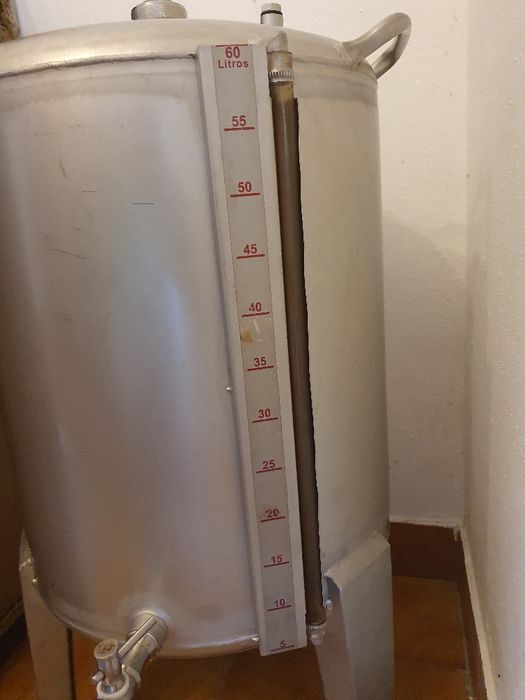 Cuba em inox 60 litros