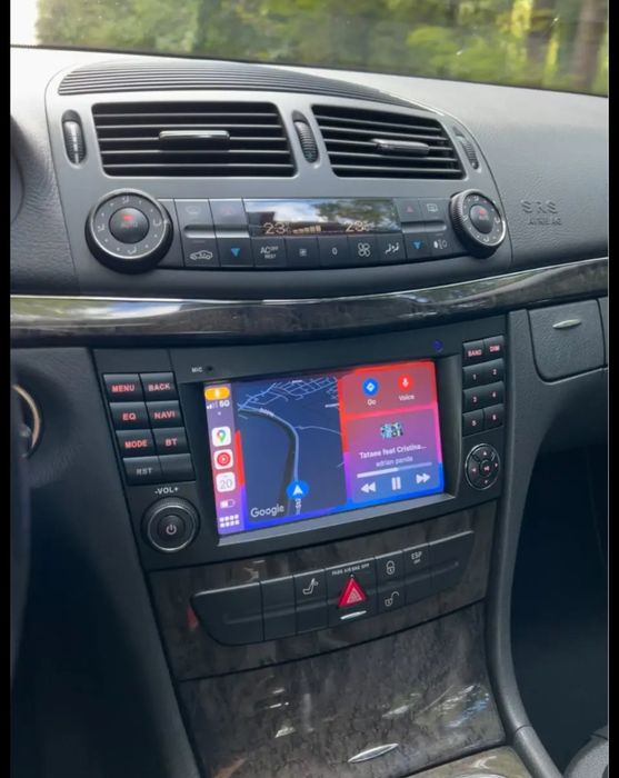Rádio Android 14 com o Mercedes W211/CLS (Novo)