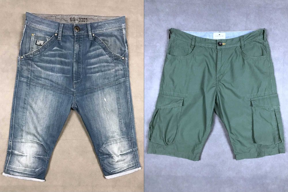 Шорти M-32 Diesel, G-Star Raw, K1X, ASOS, H&M, Mckenzie, House, Primark карго, бермуди, купальні