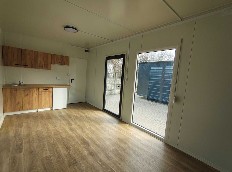 Domek całoroczny letniskowy 24m2 na zgłoszenie wyposażony pod Klucz