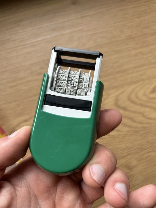 Wagraf Datuś stempel z datą