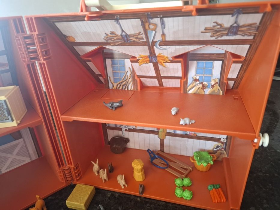 Quintinha maleta playmobil