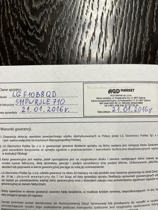 Pralka  LG Life s Good