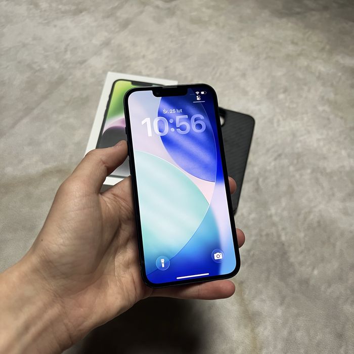 Iphone 14 128GB 85% Kondycji Baterii Stan Bardzo Dobry Etui+Kabel