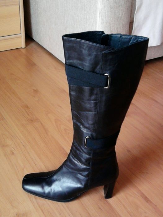 Piękne skórzane włoskie kozaczki - VERONELA 39 /25,5 cm !!!