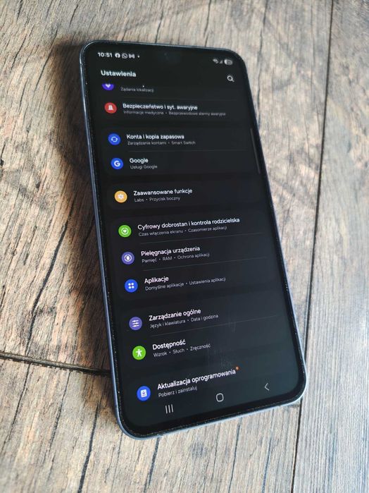 Samsung Galaxy A55 5G/256 GB/8G + ETUI + ładowarka, Stan bdb