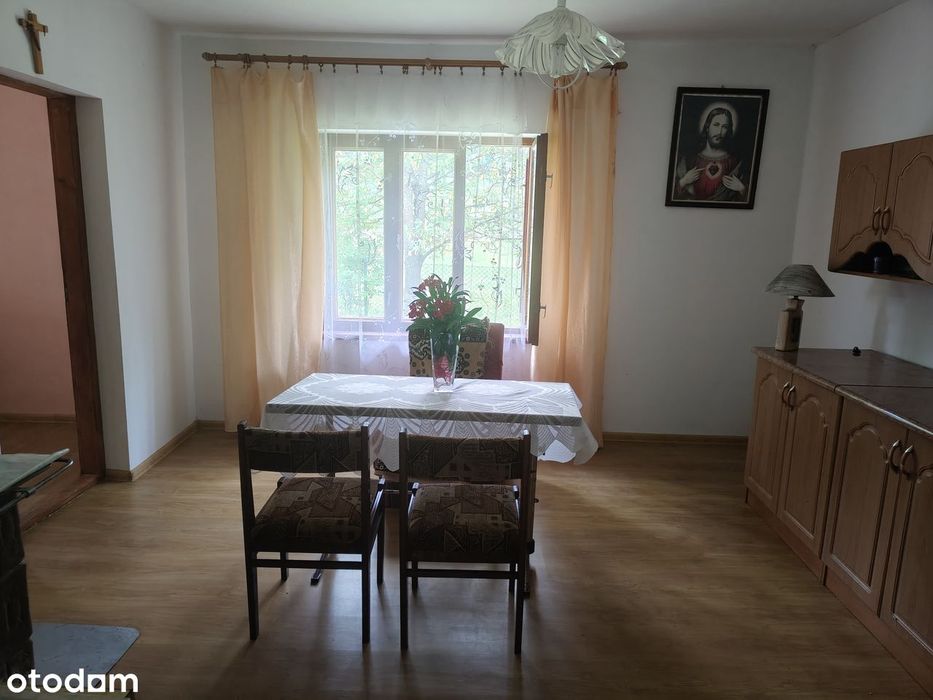 Siedlisko 38 arów z drewnianym domem - Bachów (Podkarpacie)