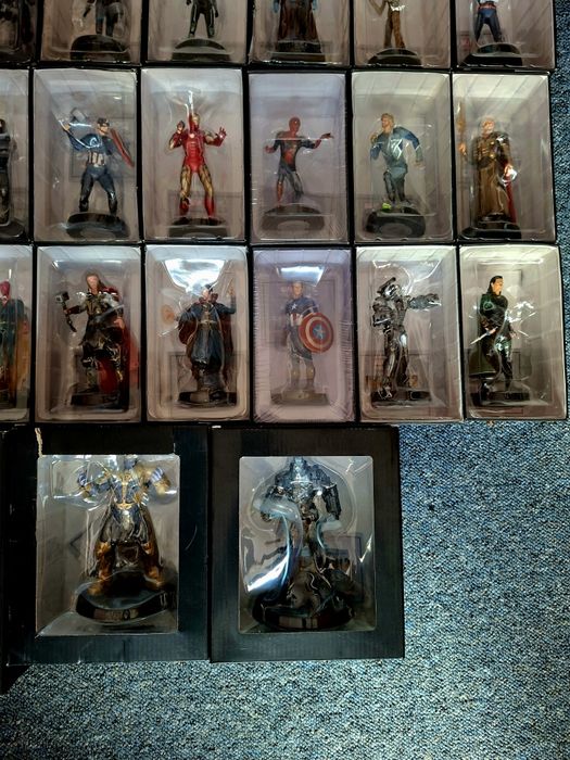 Figurki kolekcjonerskie   Deagostini marvel comics 58 sztuk