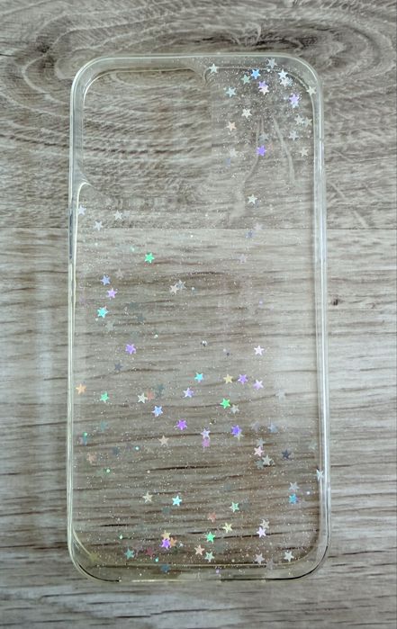 Etui iphone 14 Pro Max - przezroczyste w kolorowe gwiazdki NOWE