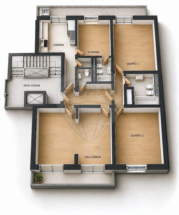 Apartamento T3 para venda