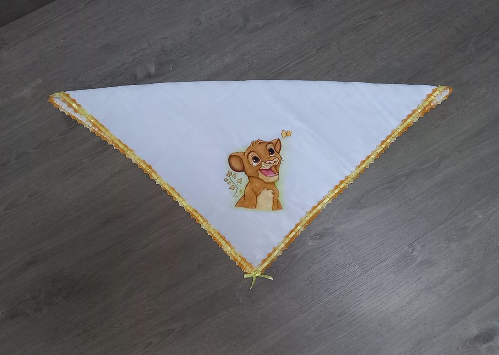 Fralda pintada bebé