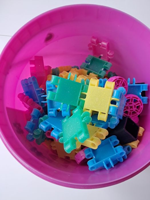 Klocki clics glitter