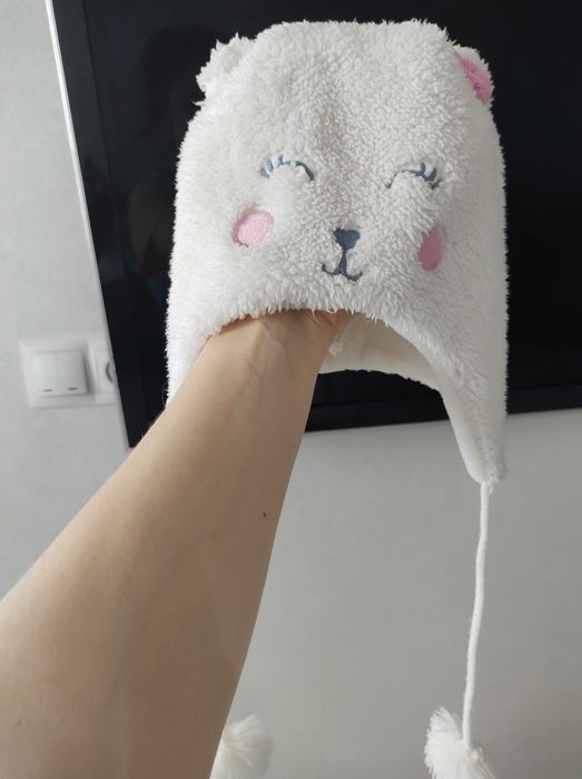 Дитяча зимова шапочка