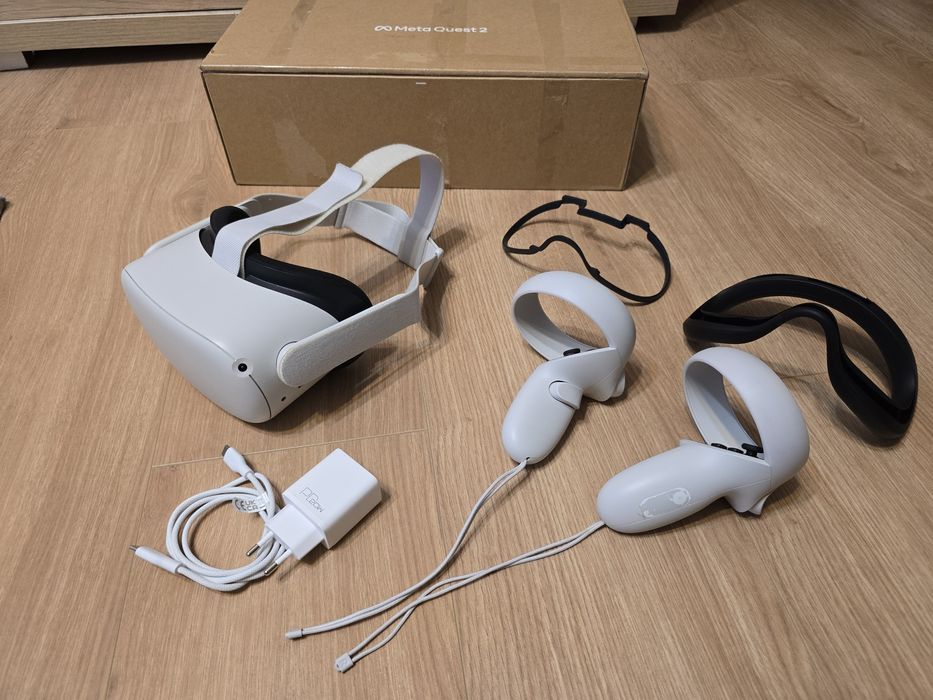 Headset Okulary VR Meta Oculus Quest 2 Zestaw Konsola