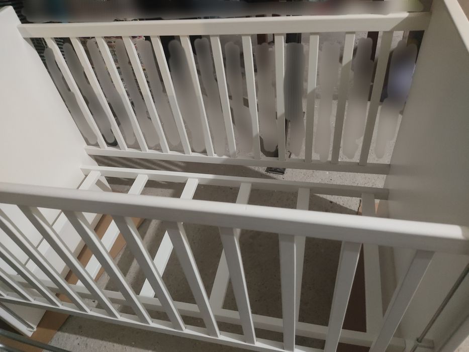 Berço branco madeira