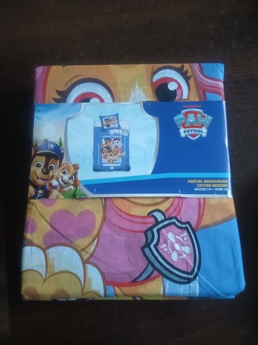Nowa pościel Psi patrol, Paw Patrol
