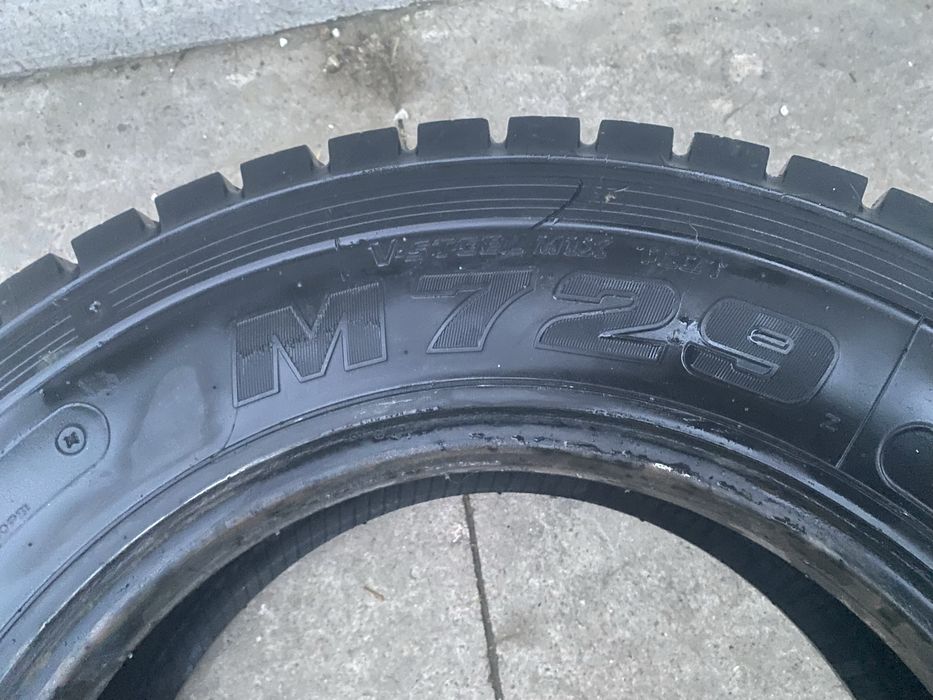 Вантажна шина 215 75 R17.5. Bridgestone M729. Made in Japan 12мм