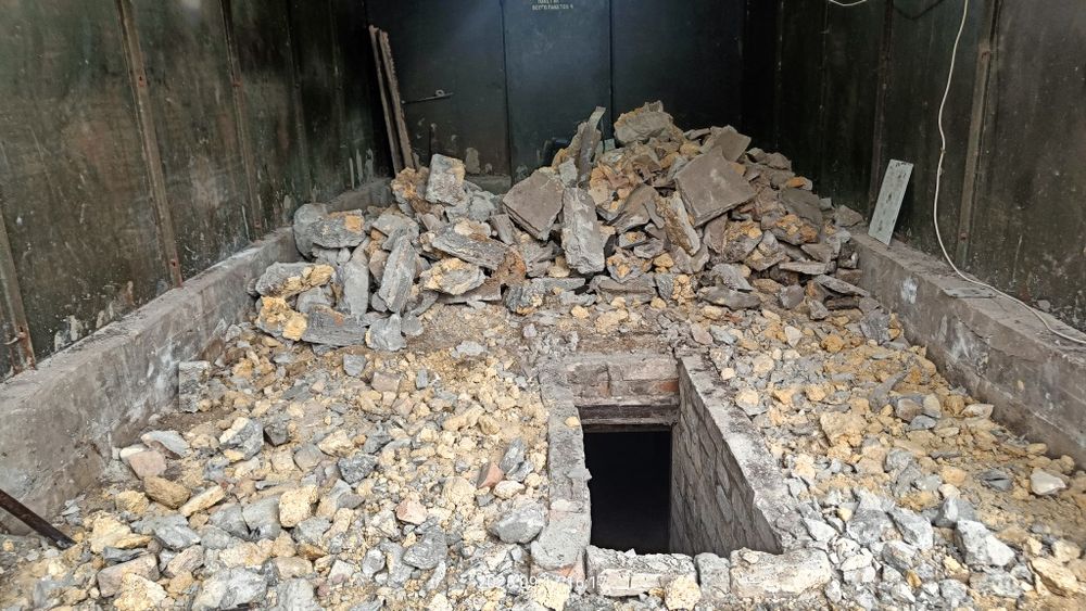 Будівельний бут цемент + ракушняк.