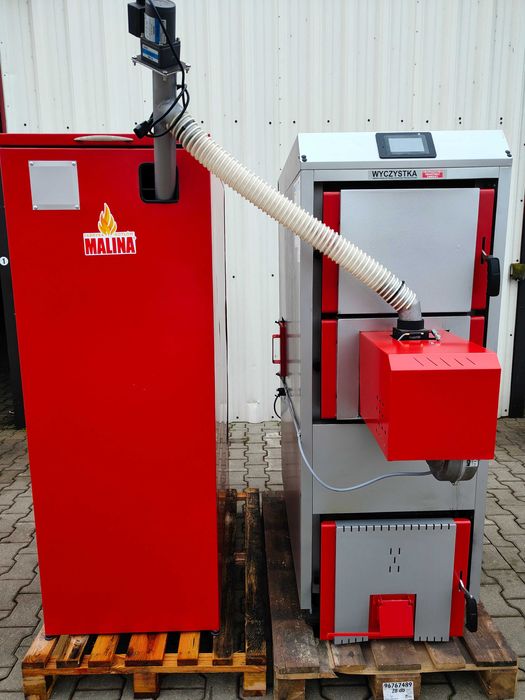 Kocioł hybrydowy!! DREWNO/PELLET 36 kW -> 5 klasa, SKZP