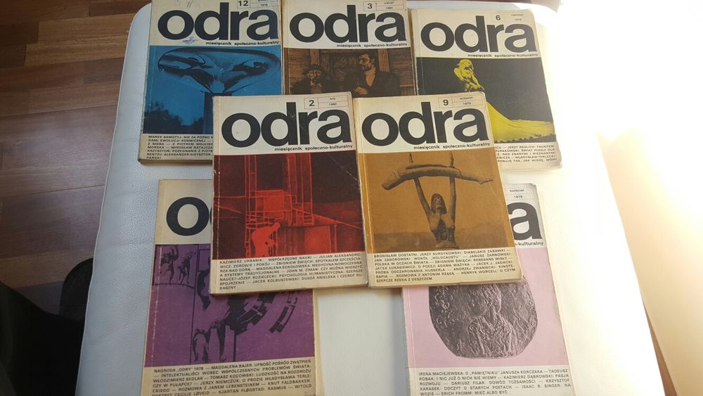 Czasopisma  ODRA społeczności  i kultura lata 80 PRL