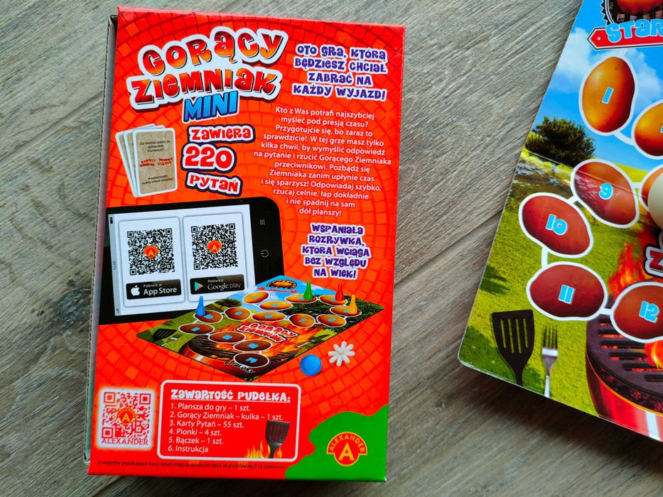 Gra planszowa Gorący ziemniak mini
