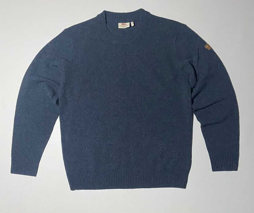 Мужской шерстяной свитер Fjallraven Ovik Round-Neck Sweater