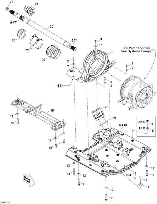 Grelha BRP Seadoo RXT-IS 255