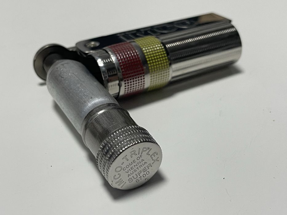 Запальничка IMCO Super Triplex 6700 Yellow-Red Two Tone