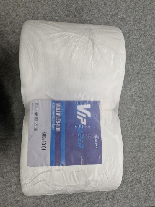 Ręczniki  papierowe ,czyściwo duża rolka 200 mb NOWE