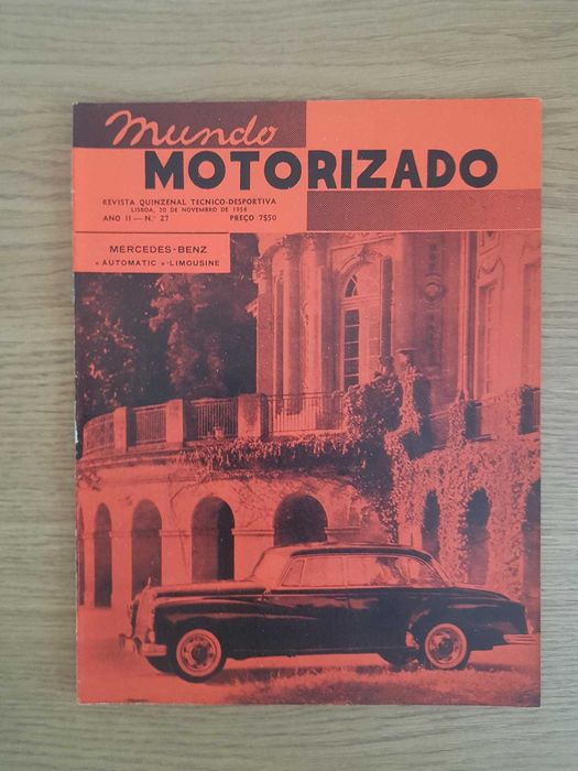 Revista Mundo Motorizado Nº27 (Ano:1958)