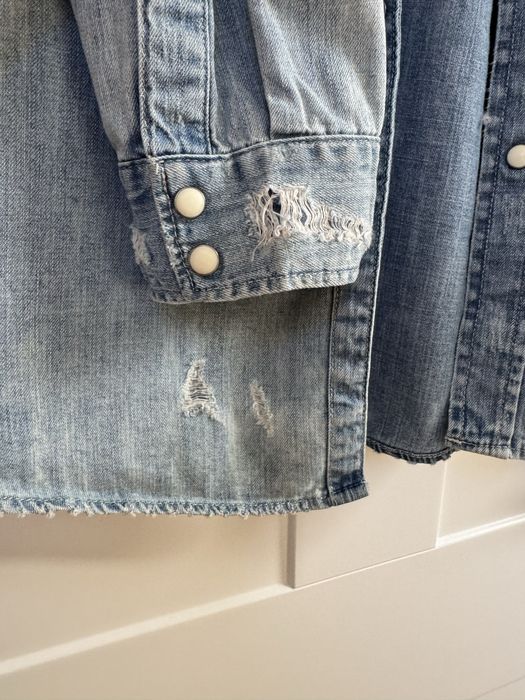 Męska koszula jeansowa GAP L