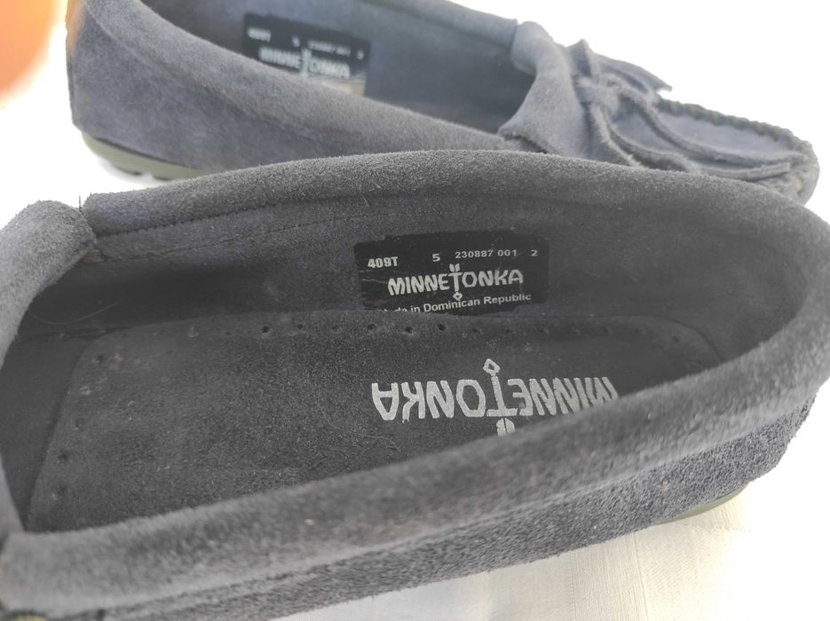 Мокасини замшевие Minnetonka р.35-35.5 оригинал.