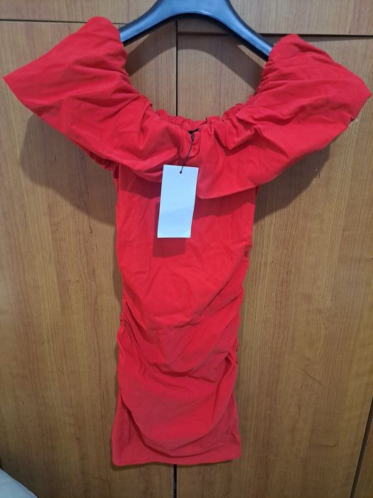 Vestido Zara Vermelho tamanho XS 34