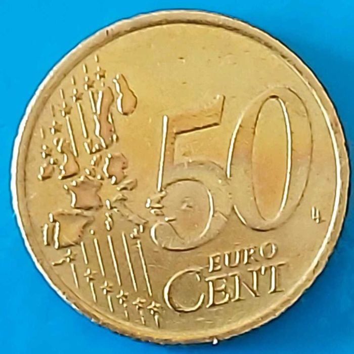 50 Cêntimos de 1999 dos Países Baixos