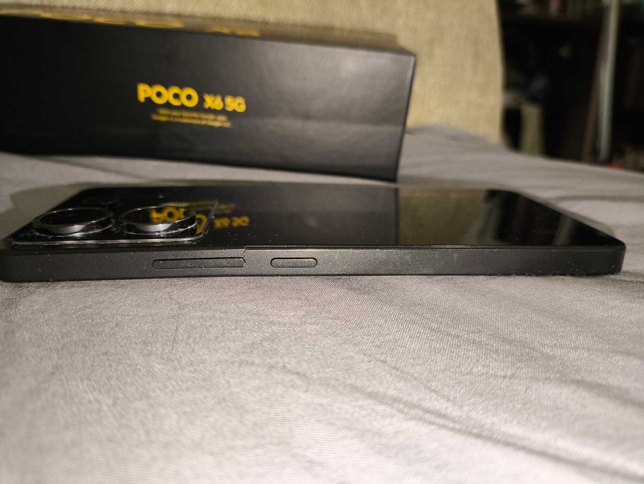 POCO X6 5G 8/256GB 64 Mpix Czarny Black smartfon telefon smarphone