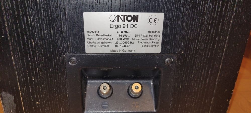 Kolumny Canton Ergo DC 91