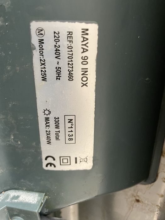Exaustor 90 cm inox funcional – MAYA