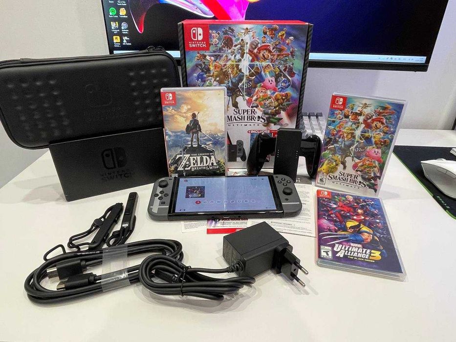 Nintendo Switch OLED 64GB + SD 512GB